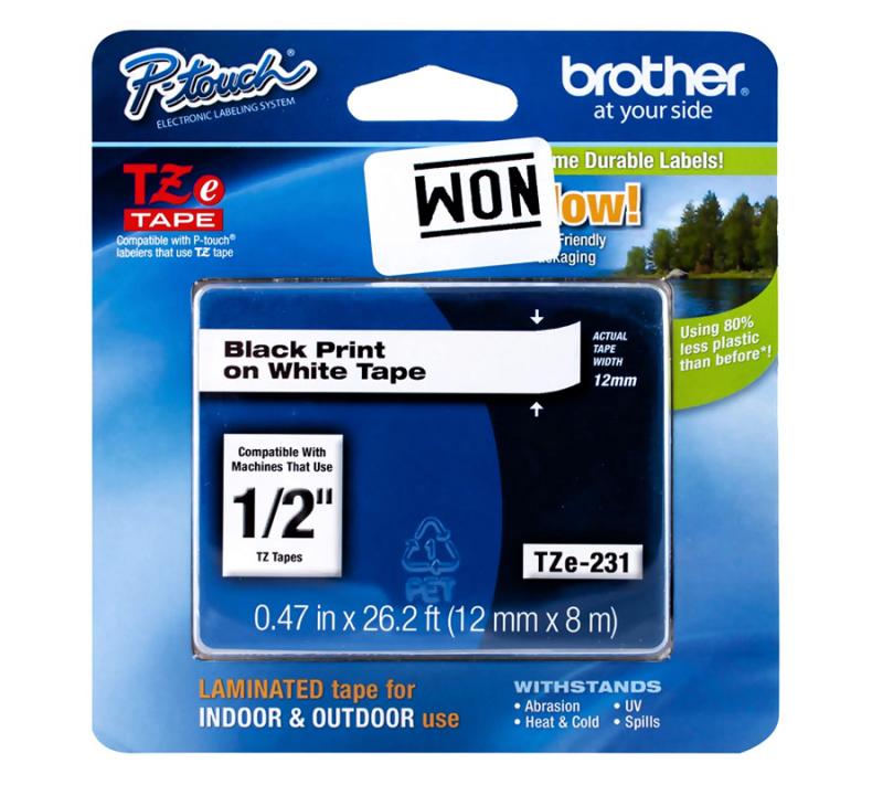 Cinta Brother TZE-131 Pt H110 9700pc P900w