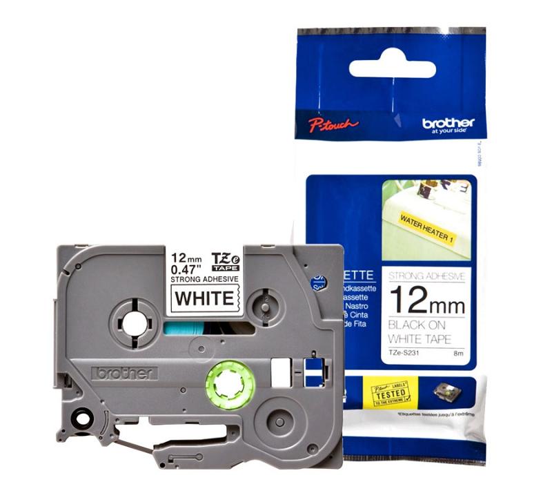 Cinta Brother TZE-S231 PT-H110, PT-D400, PT-D600