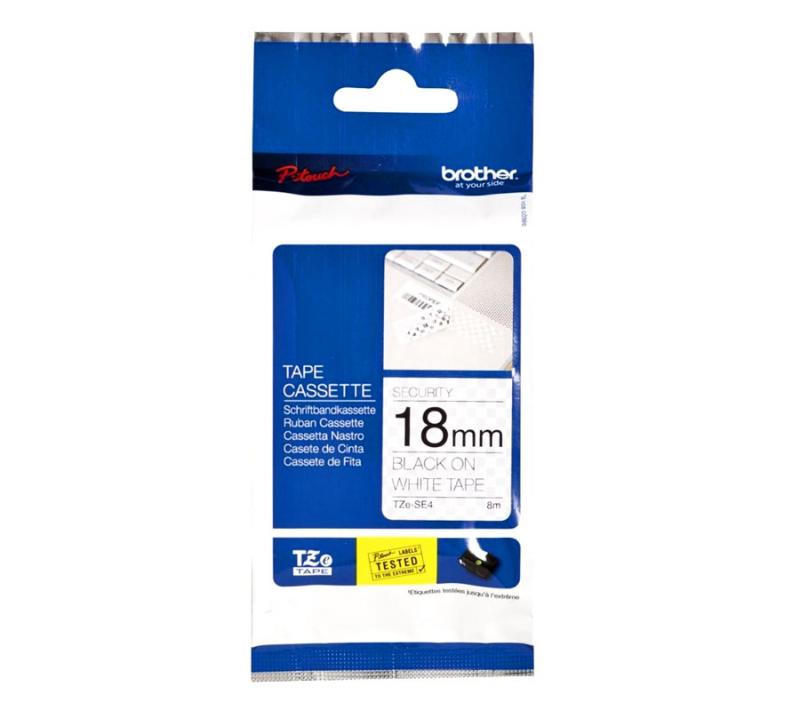 Cinta Brother TZE-SE4	PT-1400, PT-1500, PT-1830C