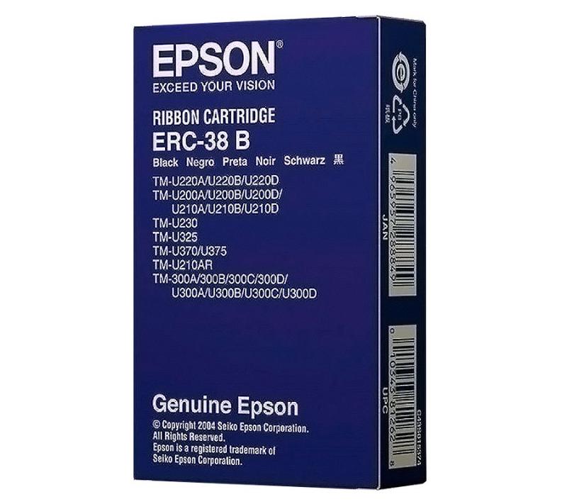 Cinta Epson ERC-38B tm u200 u200d u220b u220d u230 u300 u375