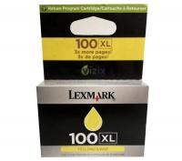 Tinta Lexmark 100xl yellow s305 s405 s505 pro205 pro705