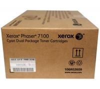 Toner Xerox 7100 106r02609 cyan dualpack