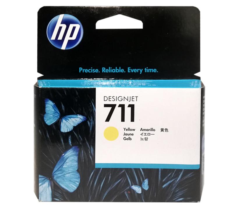 Tinta Hp cz132a 711 yellow t120 t520