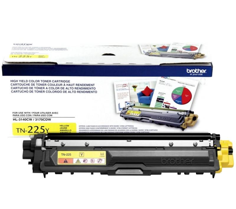 Toner Brother TN225Y Yellow HL-3140CW 3170CDW