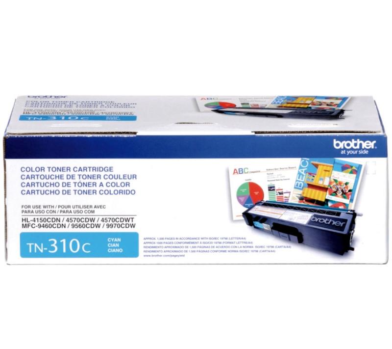 Toner Brother TN310c Cyan 4570cdw 9970cdw