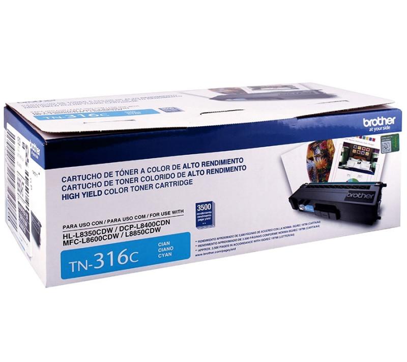 Toner Brother TN316C Cyan hl-L8350 mfc-L8850