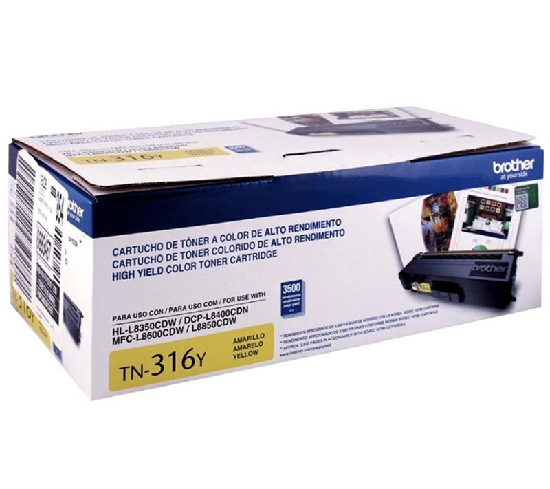 Toner Brother TN316Y Yellow hl-L8350 mfc-L8850