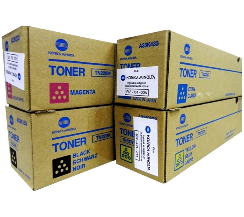 Toner Konica Minolta TN-220bk Black C221, C281